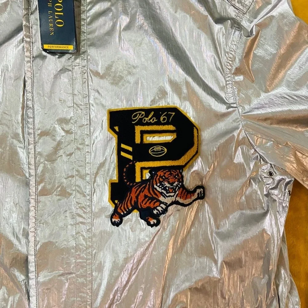 Rare vintage Ralph Lauren chrome coat